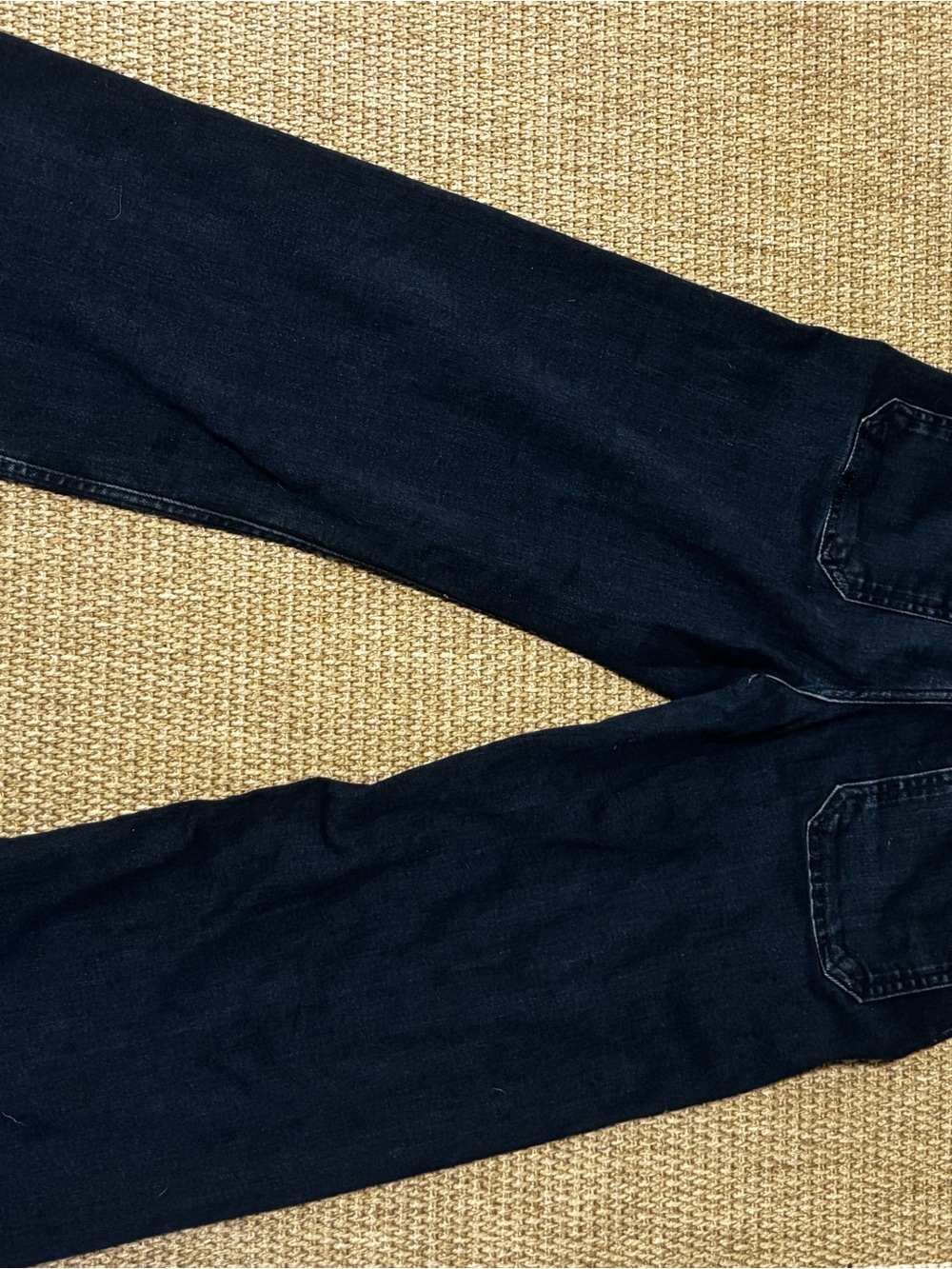 Maeve Colette Wide Leg Dark Denim Pants - Picture 2 of 5